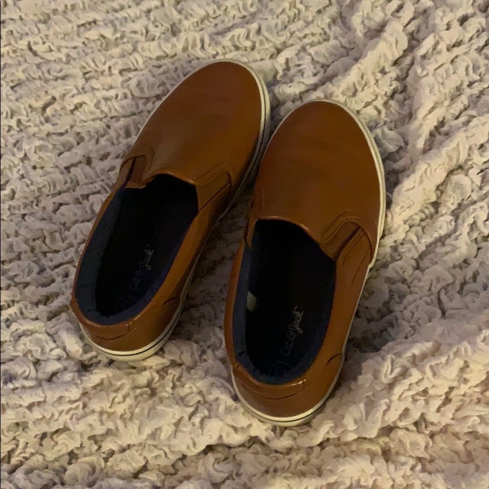 Boys size 13 cat and jack loafers